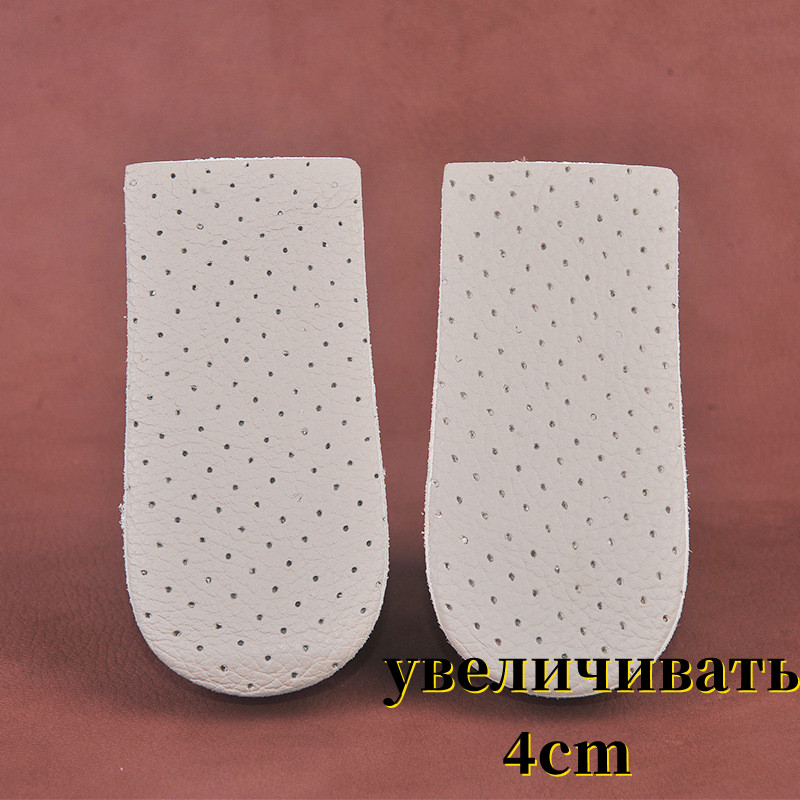 EVA Memory Foam Höhe Erhöhte Einlegesohlen Ferse Pad Unsichtbare Schuheinlagen Erhöhen Erhöhen Halbe Einlegesohle Fußpflege Schuhe Kissen: Brown
