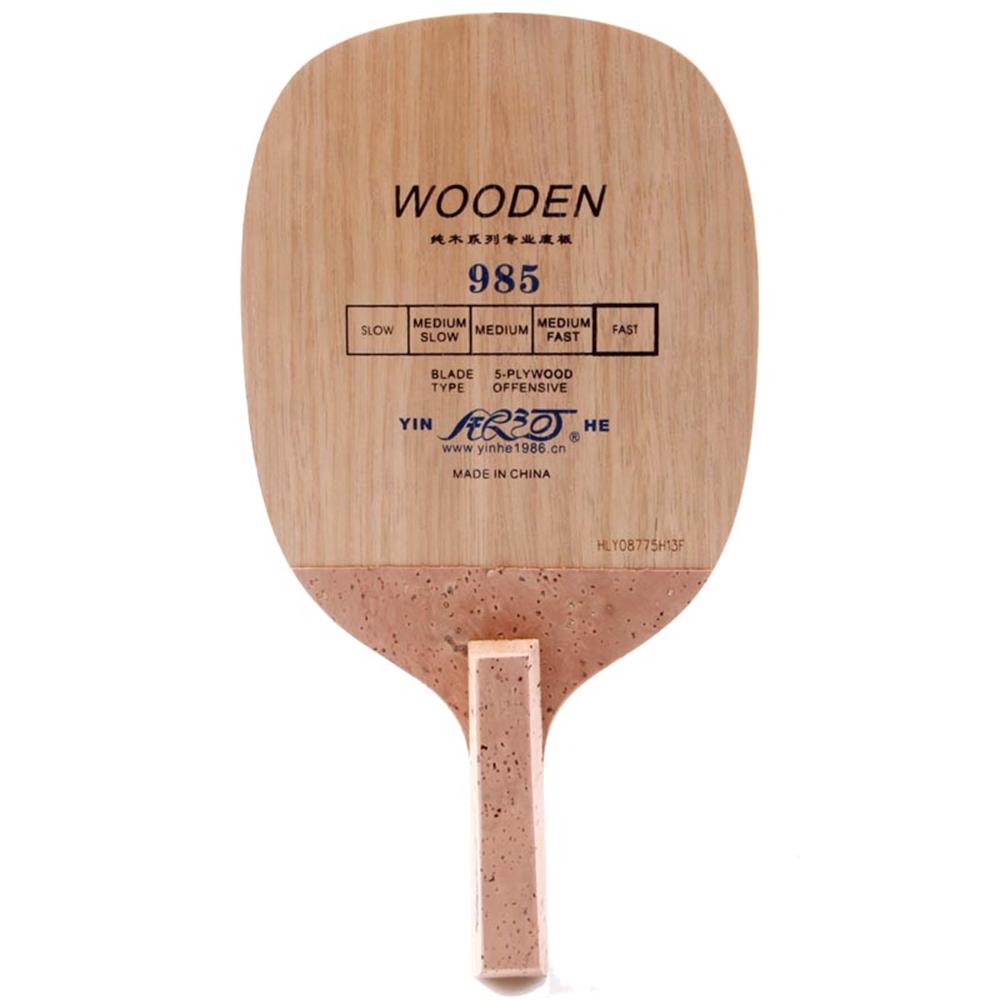 Original Yinhe Milky Way Galaxy Yinhe 985 Offensive Table Tennis Blade Japanese Penhold Pingpong Blade: Default Title