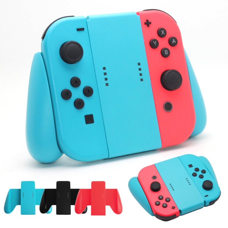 1pc l + r controller gaming greb håndtag holder til nintendo switch joy-con ns pxpe