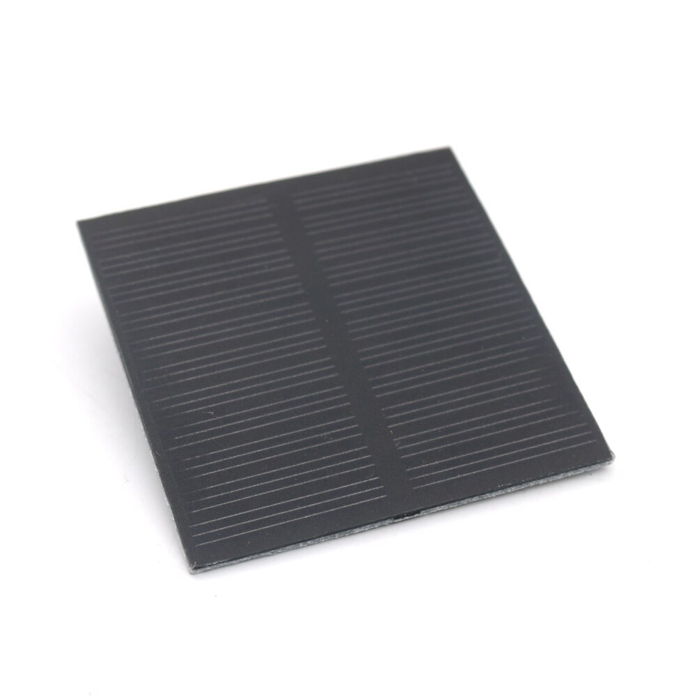 2 stk/parti 5.5 v dc 95ma solcellepanel standard polykrystallinsk 18650 gjør-det-selv 3.7 v batterilademodul mini solcelleleke