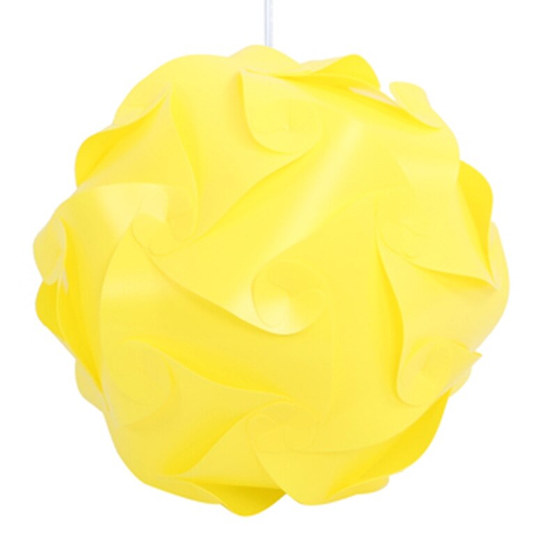 Thuis Jigsaw Lamp Schaduw Plastic DIY Puzzel Lampenkap Set, moderne IQ Licht Met Plafond Armatuur Bloem Jigsaw IQ Lampenkap