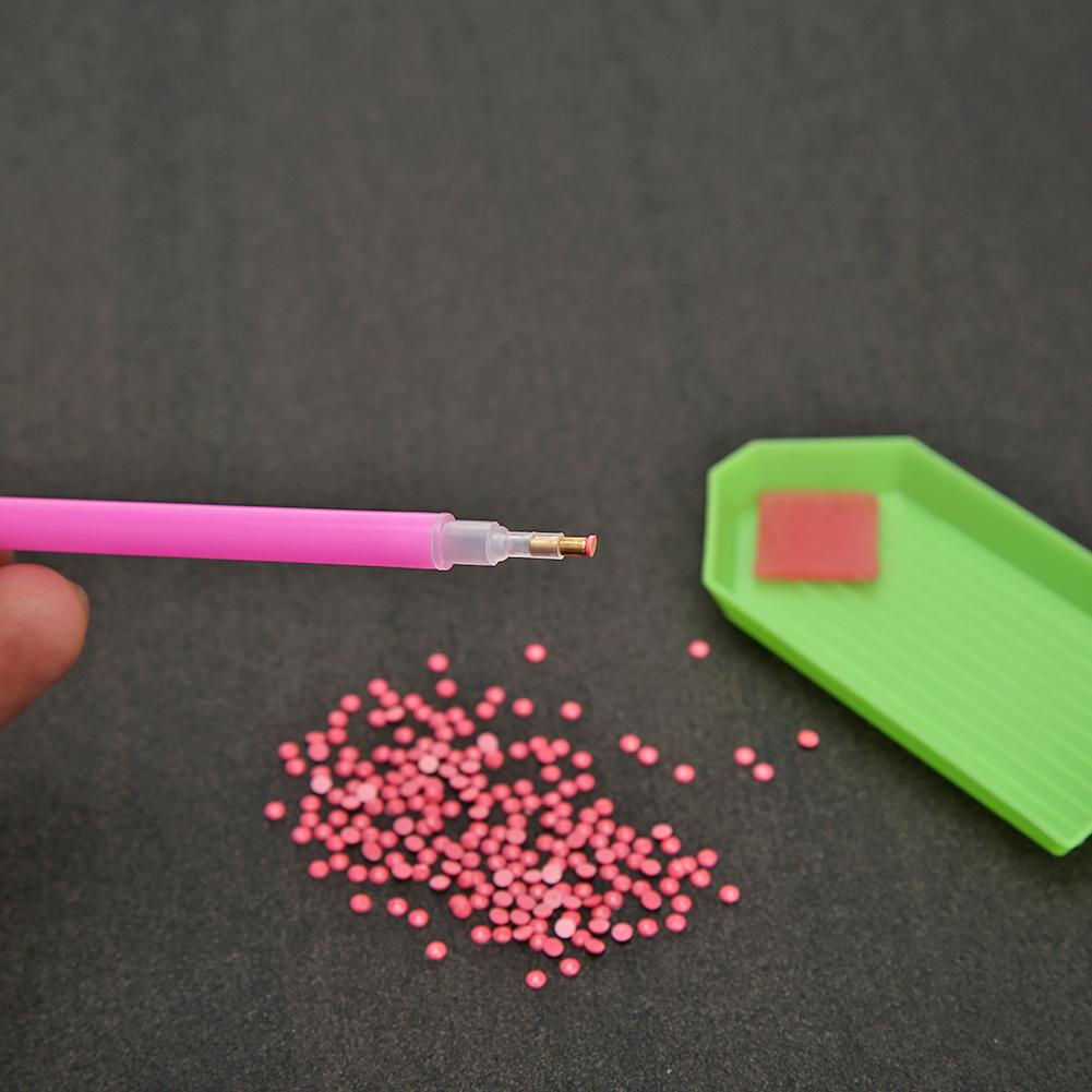 4pcs DIY Diamond Cardboard Painting Kit Party Wish Card Home Table Decoration Children's Year