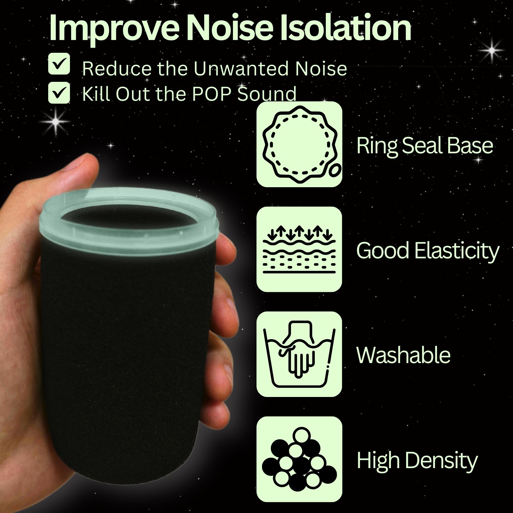 SM7B Filtr popowy robić mikrofonu Shure SM7B, MV7 Piankowa osłona przeciwwietrzna RK345 Osłona mikrofonu z pierścieniem ustalającym Różowy, żółty, zielony