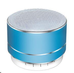 Wireless Bluetooth Speaker Mobile Overweight Subwoofer Mini Small Sound Large Volume Computer Car Portable Tips Voice Broadcaste: blue