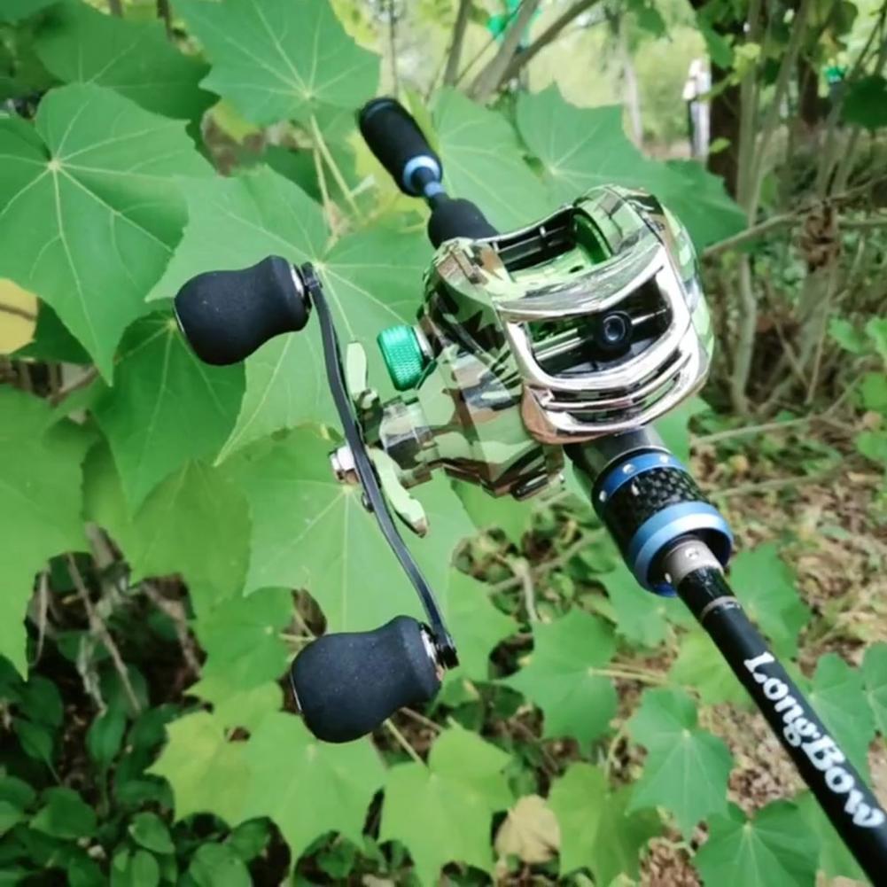 Metal Spool Baitcasting Reel 7.2:1 Hoge Snelheid Versnelling Ratio18 + 1 Bbs Vissen Wiel Visserij-reel Sturen Lijn