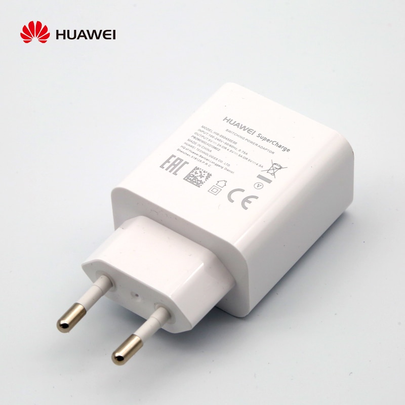 Original Huawei Super Charger 22.5w Fast Charging Power Adapter 5AType-C USB Cable for honor nova 4 5 p20 p30 mate 20 mate 30