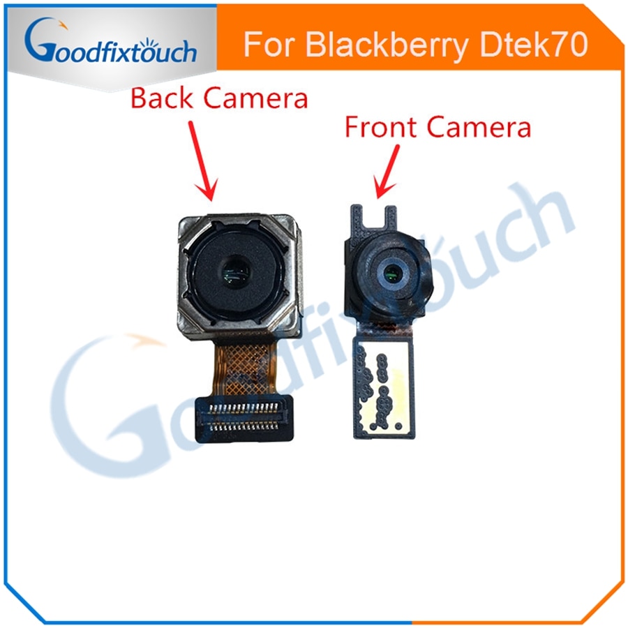 Per BlackBerry Keyone DTEK 70 dtek70 posteriore grande posteriore fotocamera principale cavo flessibile anteriore piccola fotocamera parti di ricambio