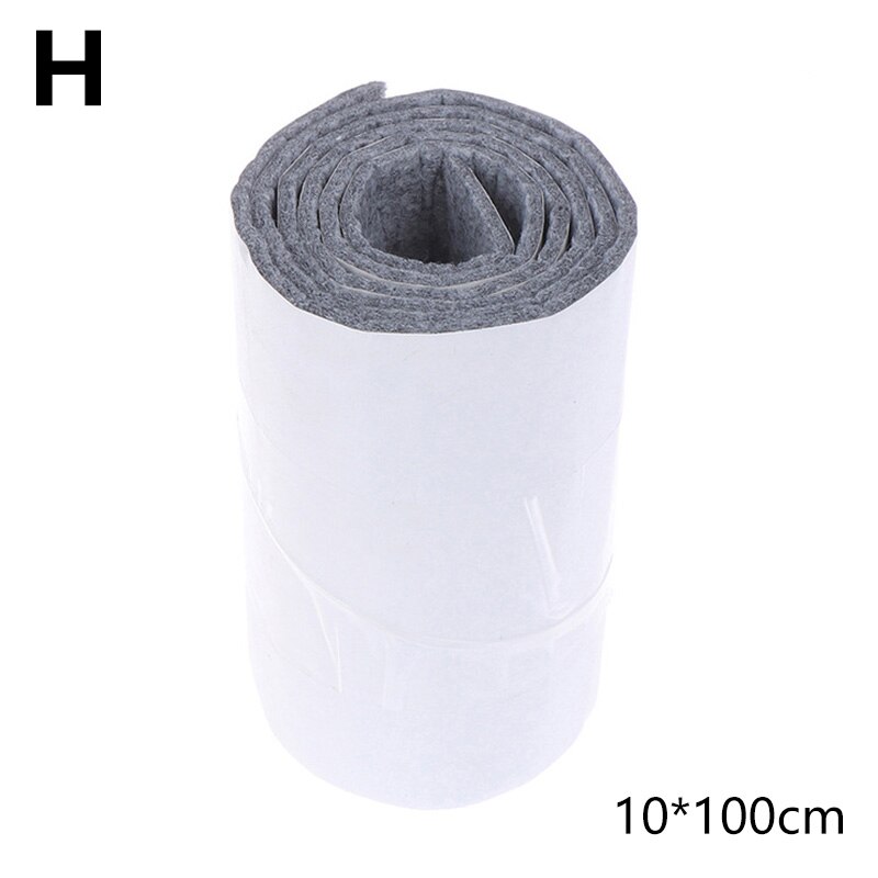 100cm/Rolle Anti-Unterhose Filz Möbel Bein Pad Selbst-Klebstoff matt Boden Schutz Tragen-breiter tabelle Sofa Bein Pads Stuhl Armaturen: H
