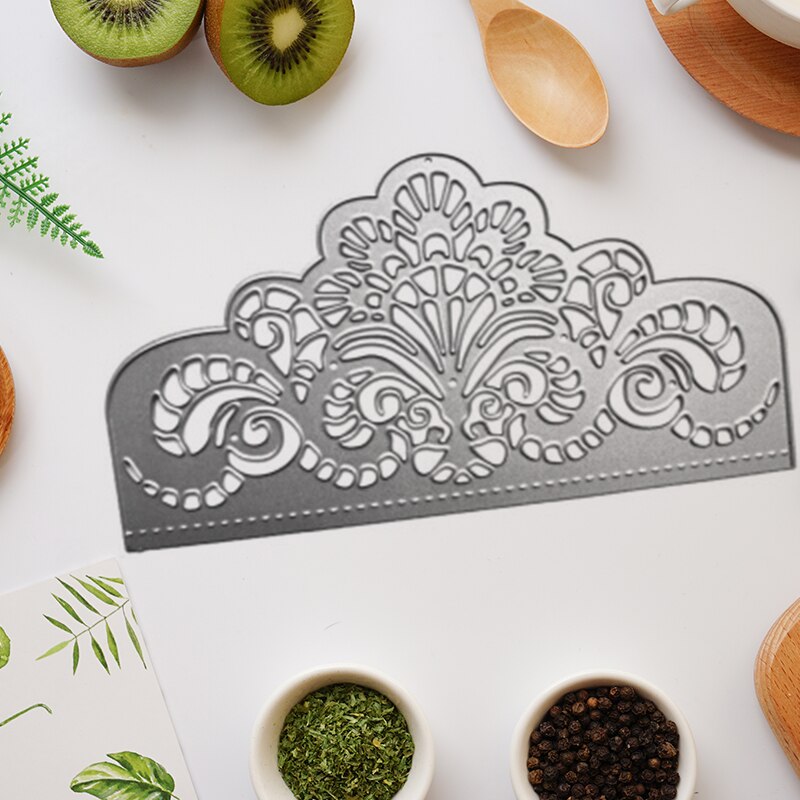 Metalen Snijden Kant Stencil Scrapbook Diy Papier Card Embossing Handgemaakte Tool Festival Kunstwerk Entertainment Voor Bruiloft Verjaardag