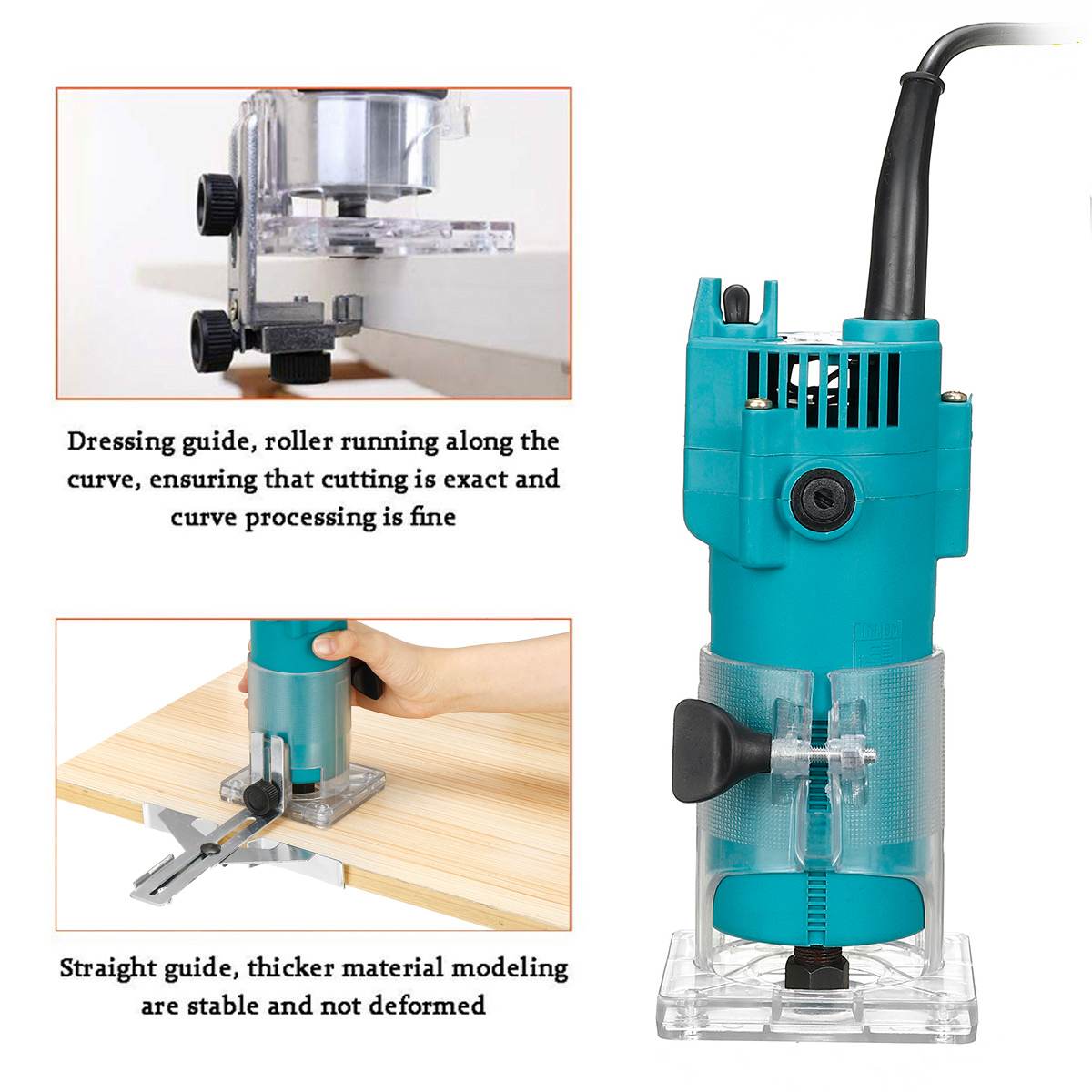 200V 30000r/min Wood Electric Woodworking Wood Tri... – Grandado