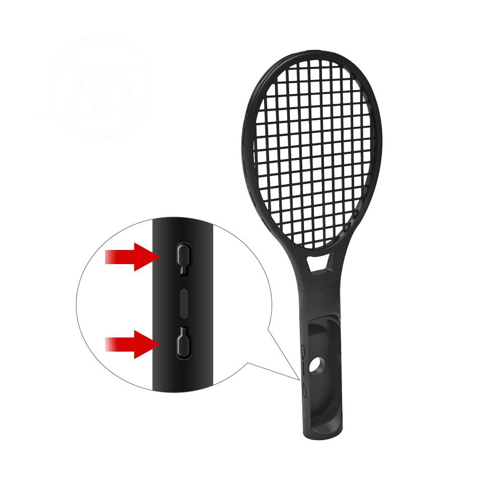 2 Pack Tennis Racket Handvat Controller Houder voor Nintendo Switch Vreugde-Con