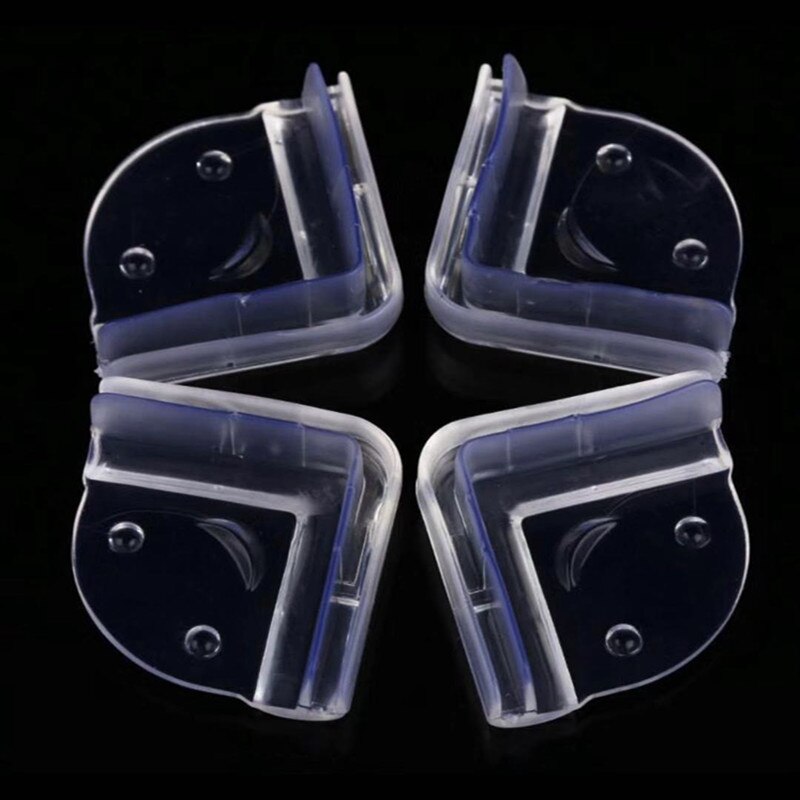 4 Stuks Baby Veiligheid Siliconen Meubels Protector Tafelrand Corner Guard Bescherming Cover Beveiliging