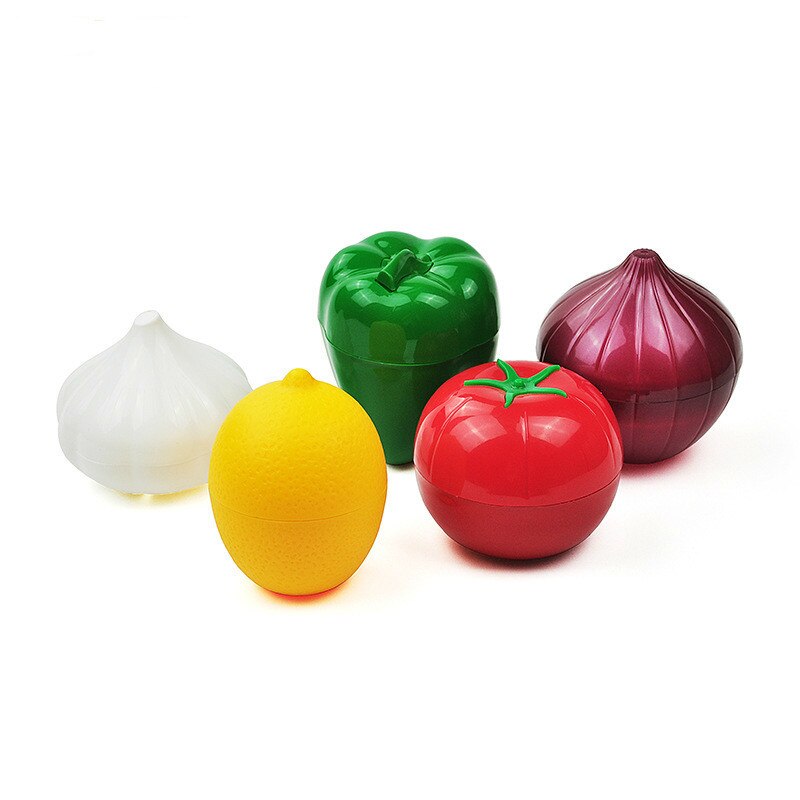 Bac à légumes pour cuisine, boîte de rangement pour légumes, oignon, ail, tomates, citron, poivre vert