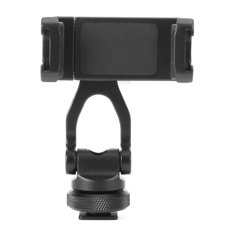 Ulanzi ST-10 Koude Schoen Telefoon Statief Dslr Monitor Mount 360 Rotatie Metal Phone Holder Smartphone Vlog Clip Mount