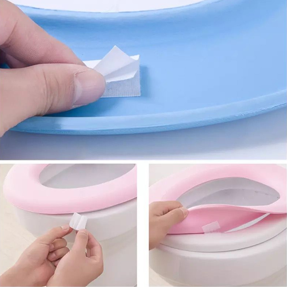 EVA wodoodporna miękka nakładka na toaletę nakładka na muszlę pokrywa łazienka Closestool ochraniacz akcesoria łazienkowe wielokrotnego użytku pokrowiec na deskę sedesową mata