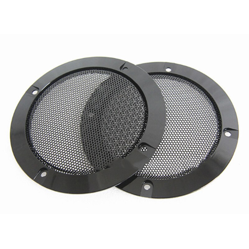 2Pcs 4 Inch Speaker Speaker Grille Speaker Face Shield Replaceable Round Speaker Protection Grille: Default Title