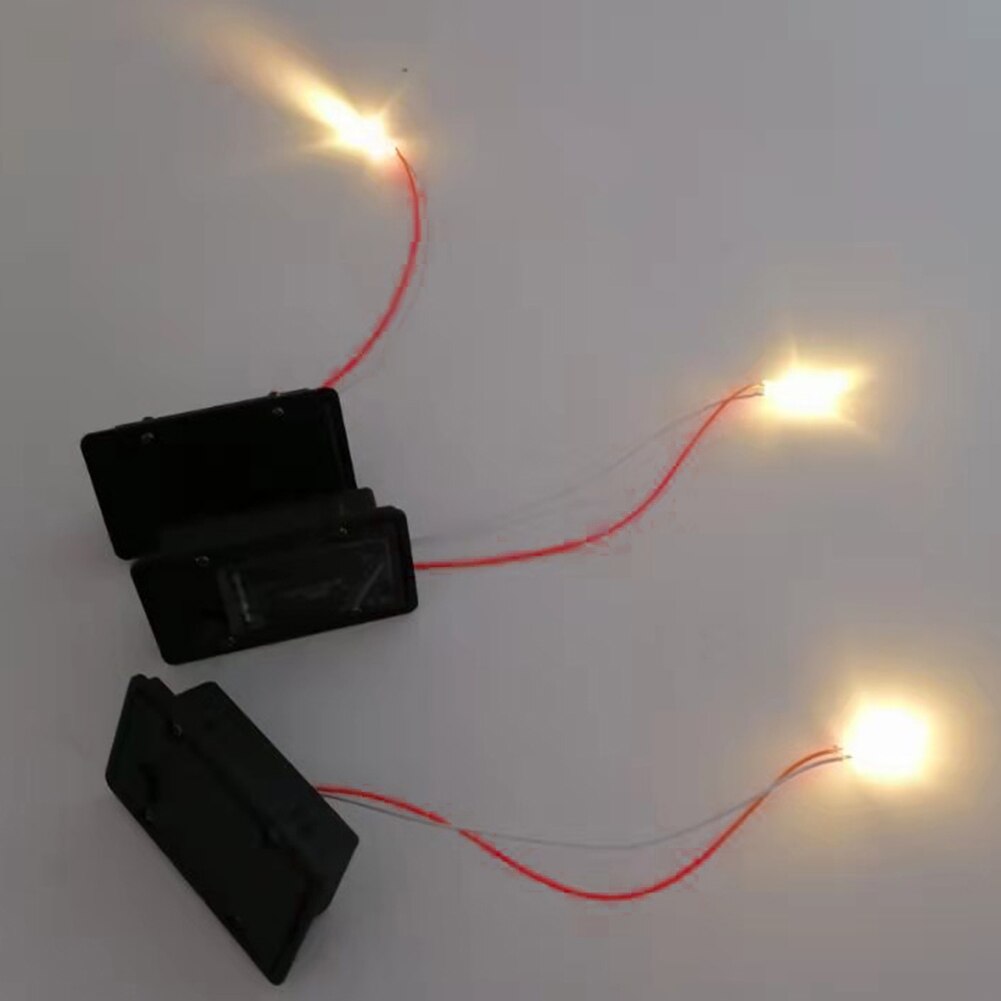 2pcs/pack Case Easy Install Led Battery Box Hanging Lantern Container Pathway Accessories Solar Lamp Outdoor Garden