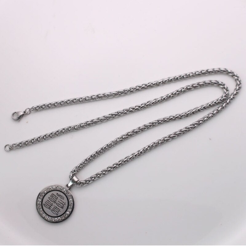 Islam Muslim Koran Anhänger Halskette Allah Amulett Männer Religiöse Stil Schmuck