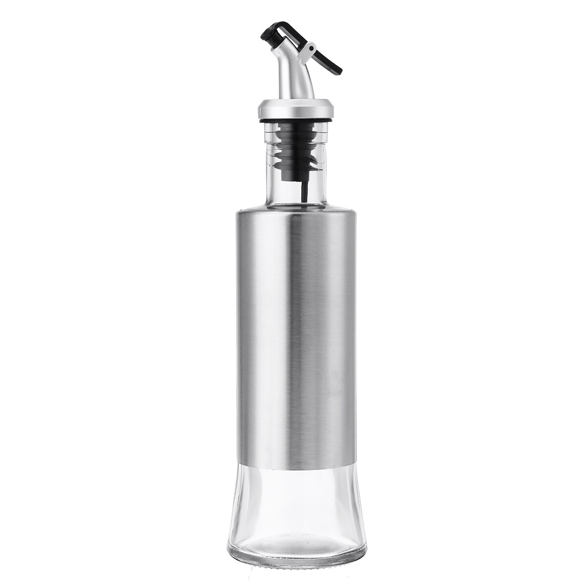 200/350/500ml Kitchen Baking Oil Sprayer Cooking Seasoning Bottle Dispenser Sauce Bottle Glass Storage Bottles for Oil Vinegar: 350ml