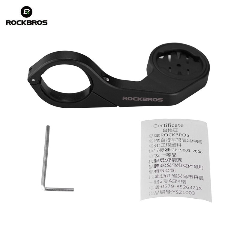 ROCKBROS Ciclocomputer Supporto GPS Garmin 520 800 Bryton 20 30 40 MTB DELLA BICI DELLA Sede di Estensione accessori per il Ciclismo manubrio Bordo