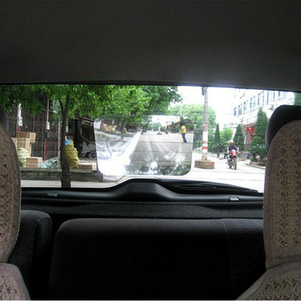 Auto Car Wide Angle Rear Lens Reversing Parking Window Lens Sticker Transparent Enlarge View Automobile