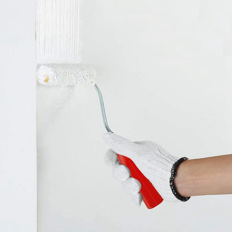 Nowy-11szt. osłona wałka robić malowania zestaw, 4 Cal malarstwo ścienne z mikrofibry farby wałek zestaw robić malowania ścian, plamy robić czyszczenia