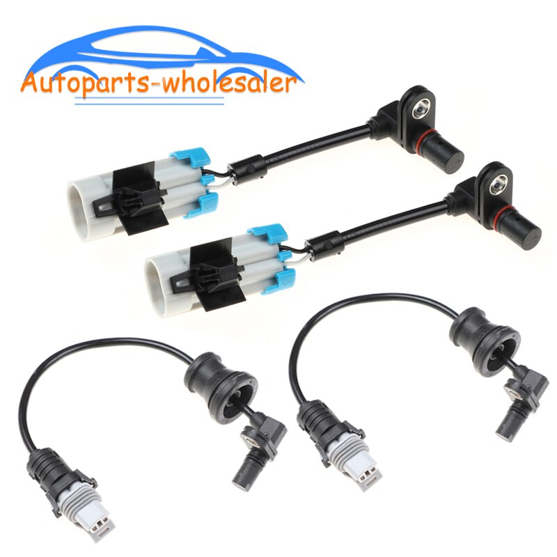 Front Rear ABS Wheel Speed Sensor 96626078 96626080 For Chevrolet Captiva Equinox Pontiac Saturn: A set(4 PCS)