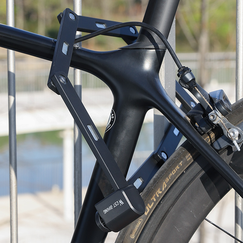 West biking dobrável bloqueio de bicicleta segurança anti-roubo ciclismo bloqueio mtb estrada acessórios scooter bicicleta elétrica bloqueio de corrente