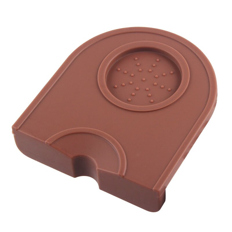 Coffee Press Powder Pad Anti-slip Corner Filler Mat Home Bar Silicone Espresso Coffee Tamper Mat Home Kitchen Coffee Accesories: B