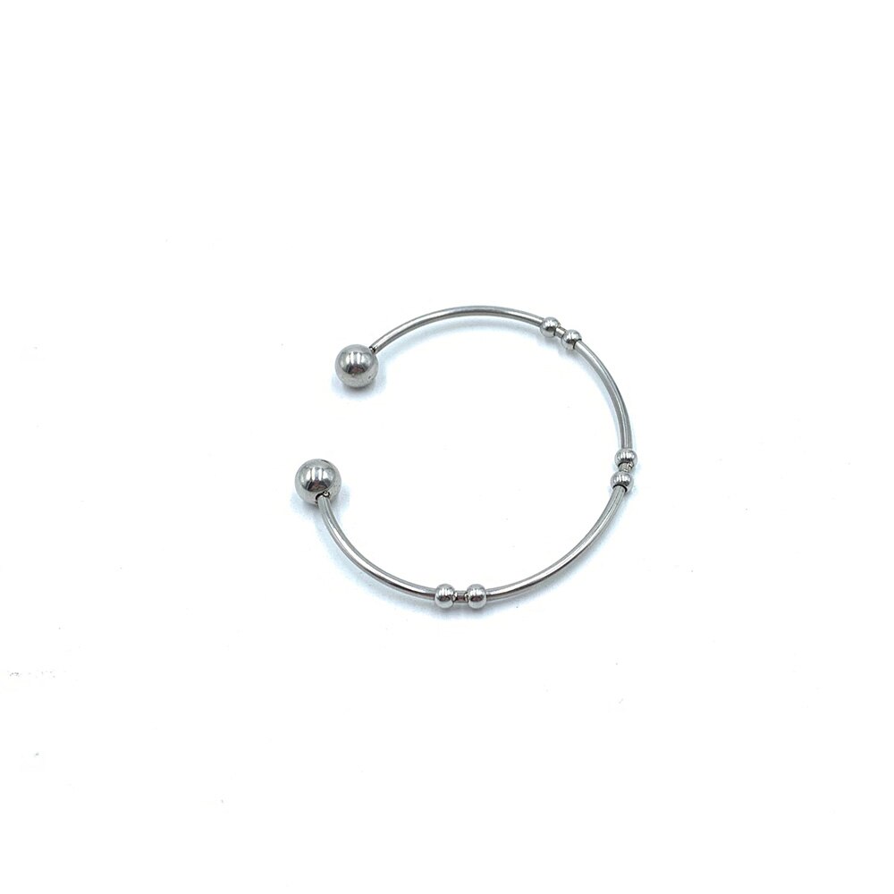 Gepolijst Roestvrij Staal Kralen Armbanden Verstelbare Armband Voor Meisjes Stijl Charme Sieraden