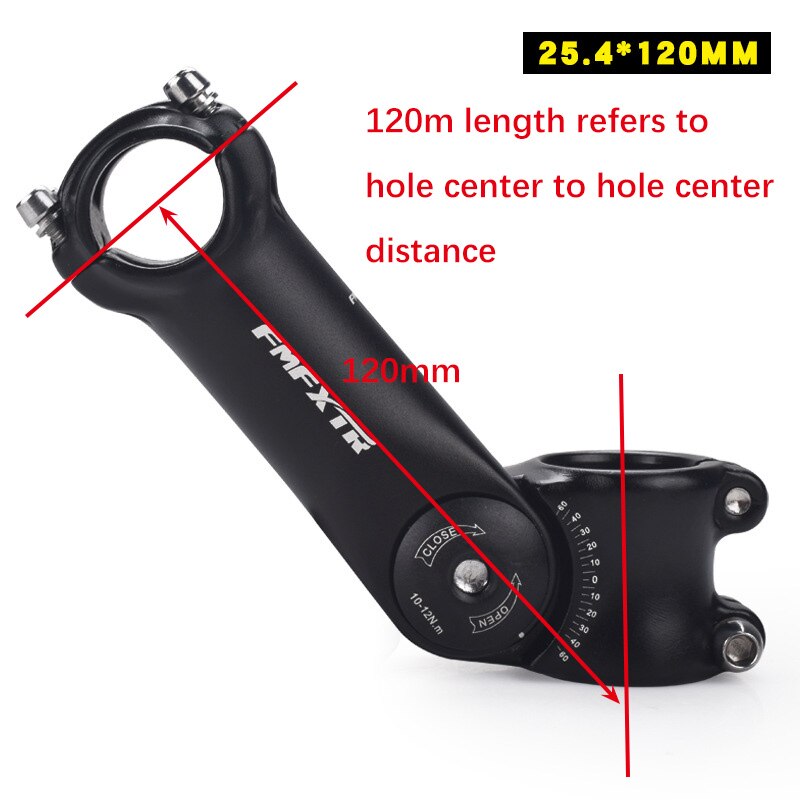 Attacco Manubrio Bici In Lega Alluminio – Riser 22,2 Mm Per Manubrio 25,4 Mm – Stile Vecchia Scuola Per Bici Pieghevoli MTipo E HTipo