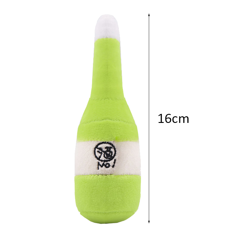 Juguetes chirriantes para perros y gatos, juguete de peluche suave para mascotas, pequeño juguete para perros pequeños, Chihuahua, Pomerania, Happy Time, suministros para mascotas: Oro