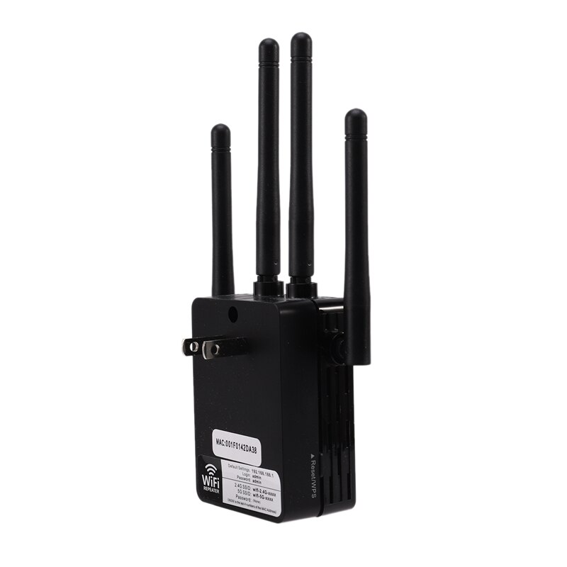 Repetidor sem fio do amplificador de sinal 1200g/5g wifi da faixa dupla de ac 2.4 mbps wifi