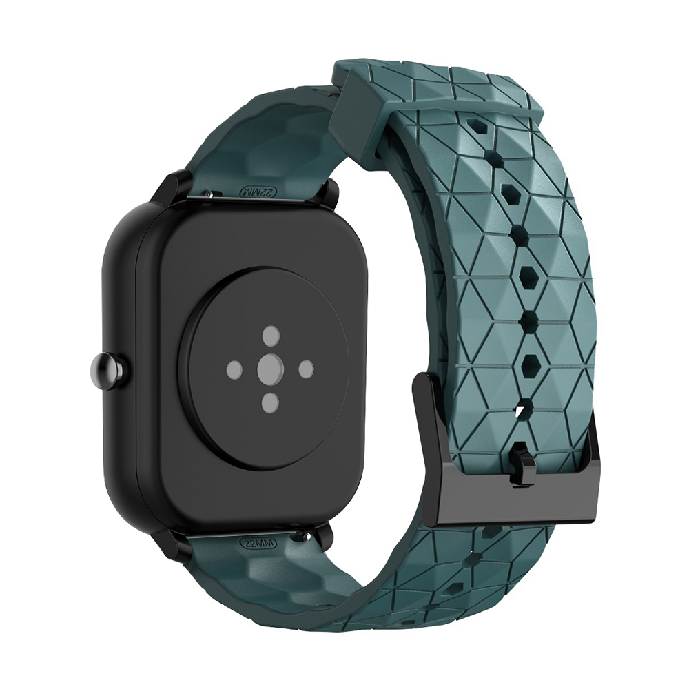 20mm/22mm -reim til amazfit gts 4/2/2e/3/ gts 2 mini/gtr /4/3/ pro/gtr 2/42mm/ stratos silikonarmbånd amazfit bip-rem: Grønnblå / 20mm