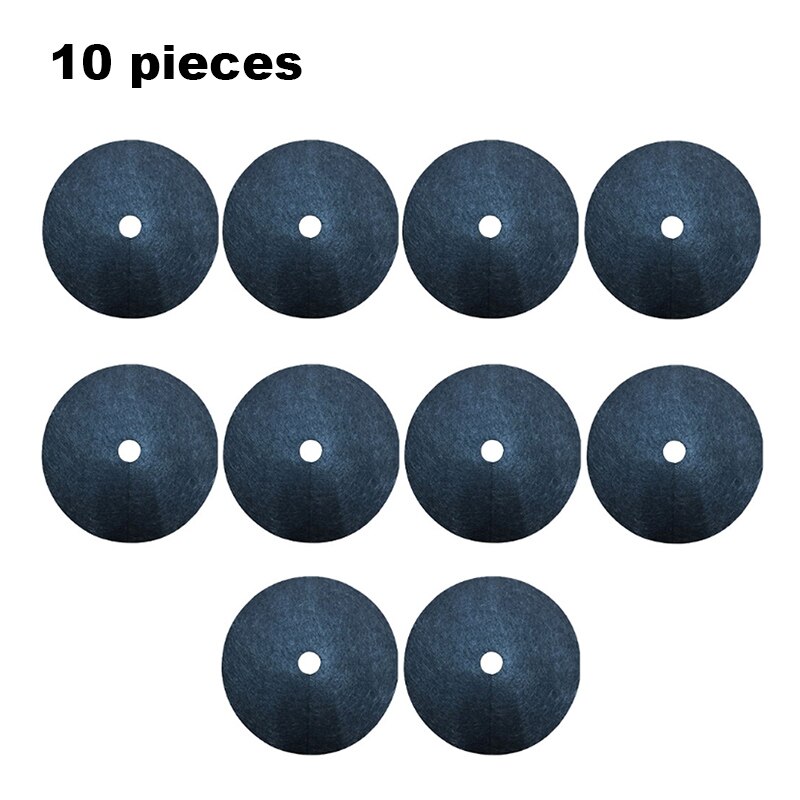 Tree Protection Mats Ecological Control Cloth Mulch Ring Round Barrier Plant Cover for Indoor Outdoor Gardens: 27cmx4cm / 10 pieces