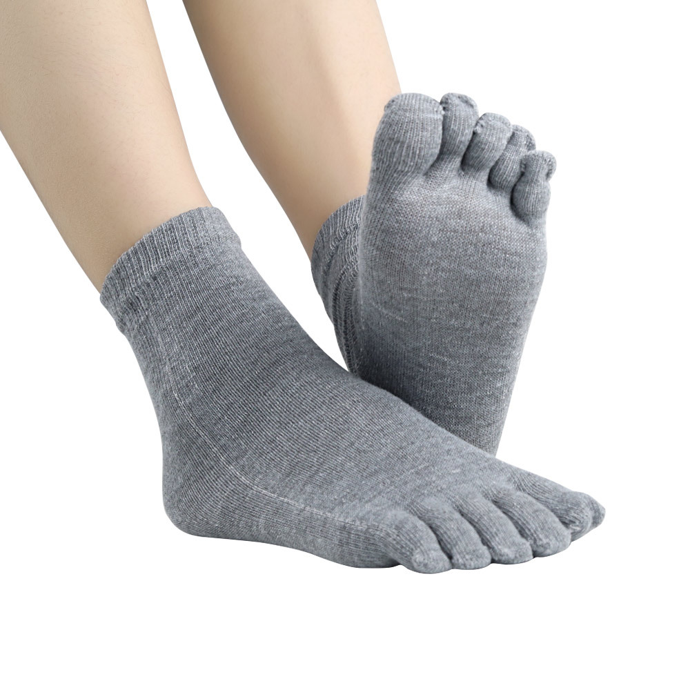 2pieces/1pair Five Full Socks Foot Care Pedicure Tools Orthopedic Toe Separating Wear-Resistant