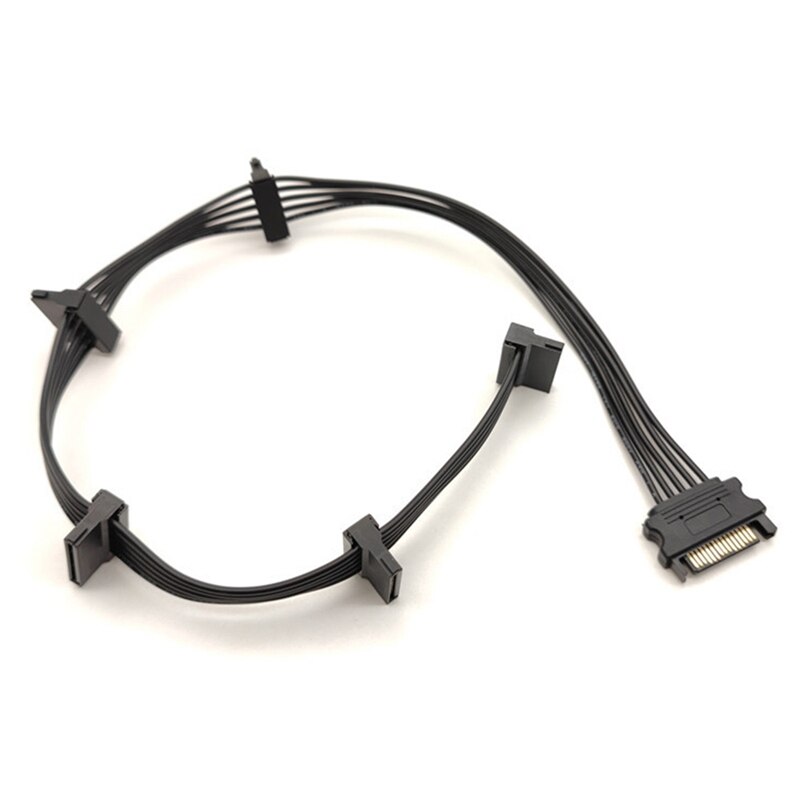 SATA 3.0 Câbles Extension Mâle/femelle 50cm | Données Alimentation 22 Broches | Lot De 2 Disque Dur