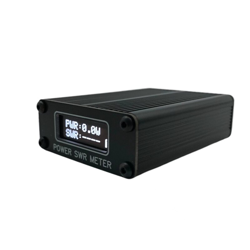Mini QRP 1.6Mhz-30Mhz SWR HF compteur d'onde debout à ondes courtes SWR mètre de puissance + OLED + batterie + câble USB basé sur G8GYW