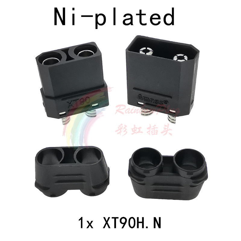 Schnell Ladung Amass XT90 schwarz Stecker Männlich Weiblich Stecker für Batterie ESC und Ladegerät Blei XT90H XT90H-M XT90H-F Ni-überzogene: Lavendel