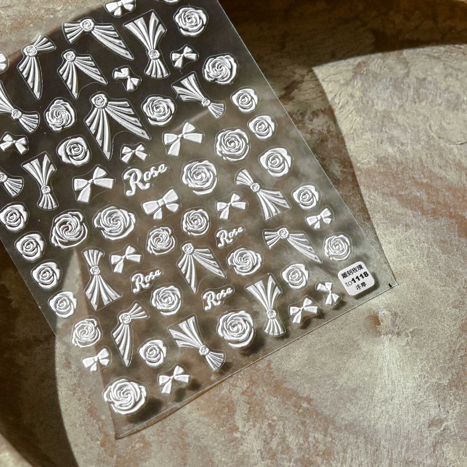 Pferd Sterne Mond 5D Geprägt Schmetterling Nagel Aufkleber Kunst Presse auf NäGel Decals Dekorationen Transfer Nagel Folie Manikübetreffend: 1118