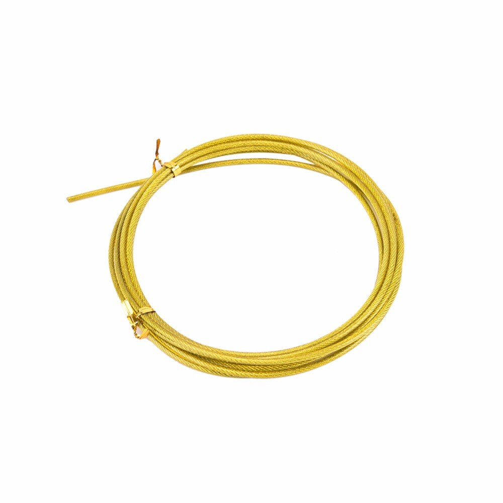 2.5M Athletics Skipping Rope Crossfit Replaceable Wire Cable Speed Jump Ropes 5 Color