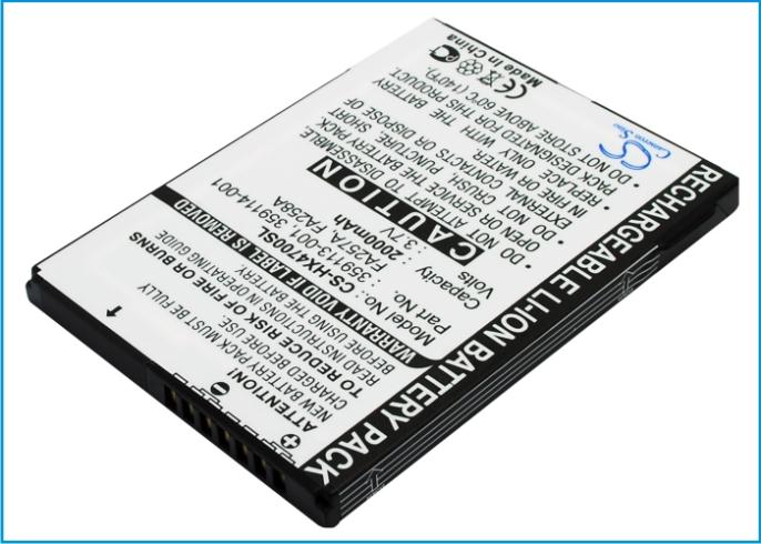 Cameron sino pda batteri til hp til ipaq  hx4700,hx4705,hx4715,hx4800 (2000 mah)