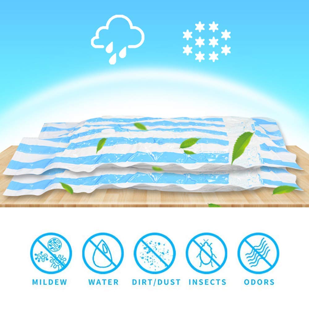 Vakuum Lagerung Taschen für Kleidung Decken Kissen Raum Sparer Größe extra Starke Vakuum Verpackung 60x40cm 70x50cm 80x60cm 100x80cm