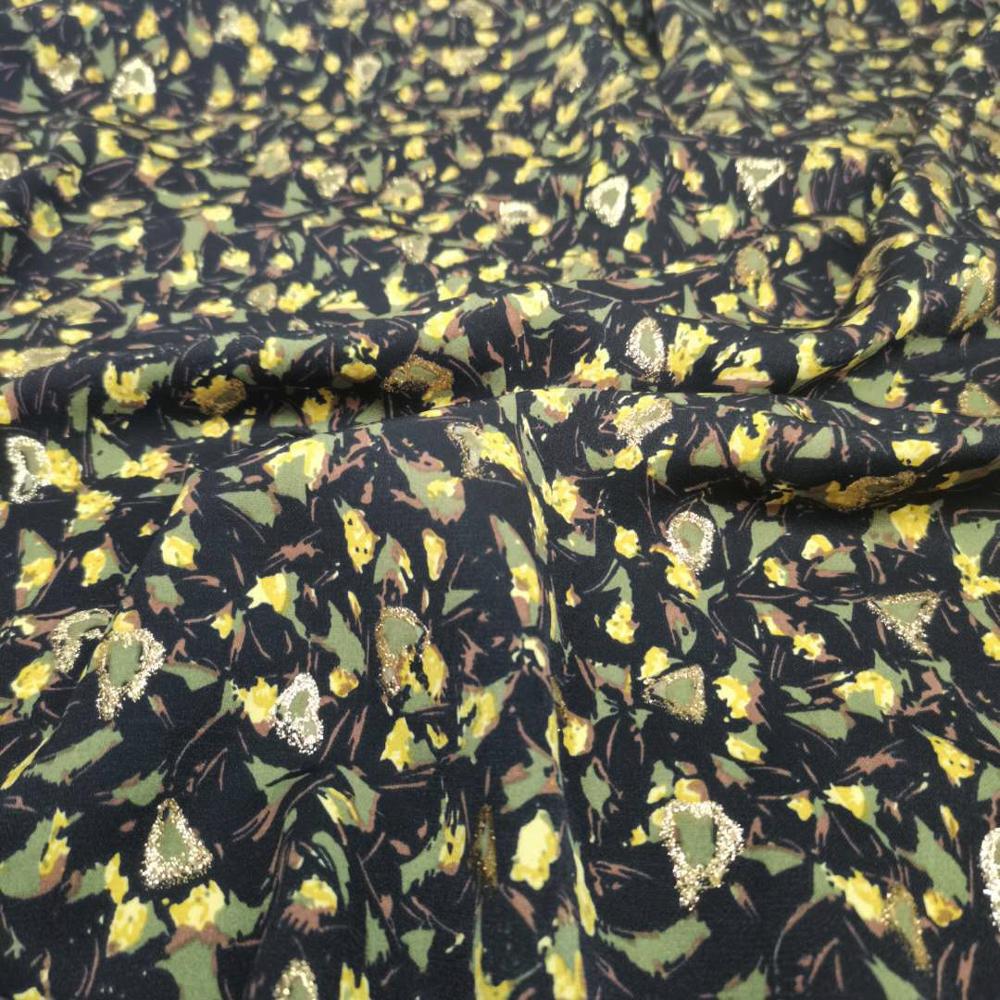 Glittery Chiffon Party Dress Fabric Shiny Glamy Fabric Soft Craft DIY Fabric