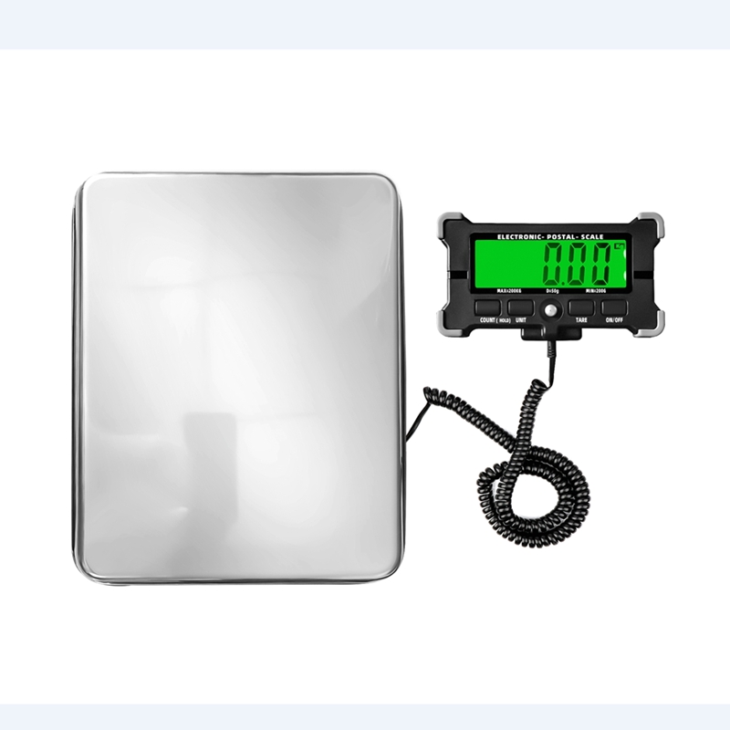 Large Platform Digital Parcel Scale 200KG Electronic LCD USB Weighing Balance For Postal Warehouse Express Bench Scales Backlit