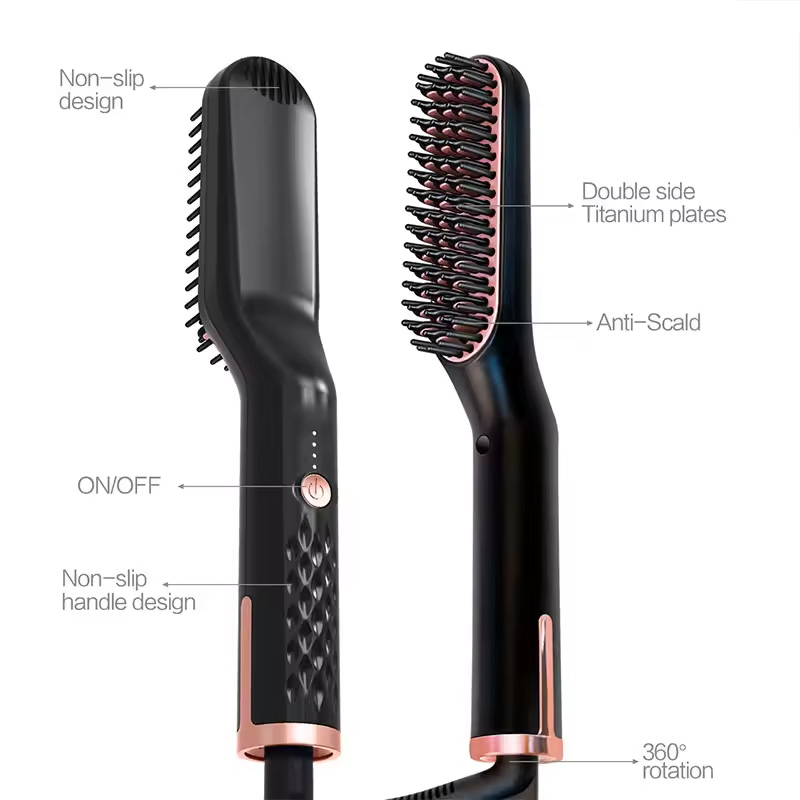 hair straightener Fast heating ceramic electric hair straightener multi-functional hair straightening tool