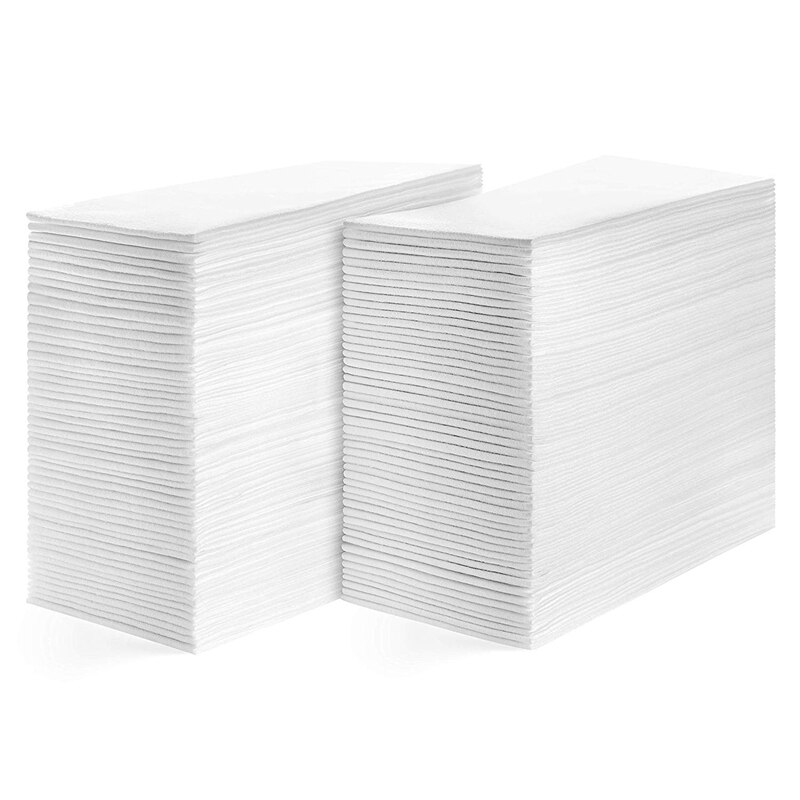 Linnen Voelen Gast Handdoeken Wegwerp Doek Zoals Papier Hand Servetten Zacht, Absorberend, Papier Handdoeken Voor Keuken, badkamer, Parti: Default Title