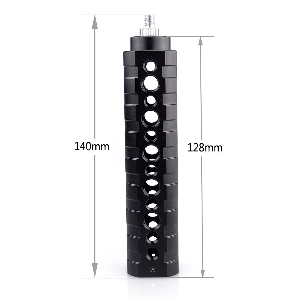 MAGICRIG Aluminium Camera Handgreep Met 1/4 &quot;schroef Voor DSLR Video Light Monitor Flash Fotografische studio Accessoires