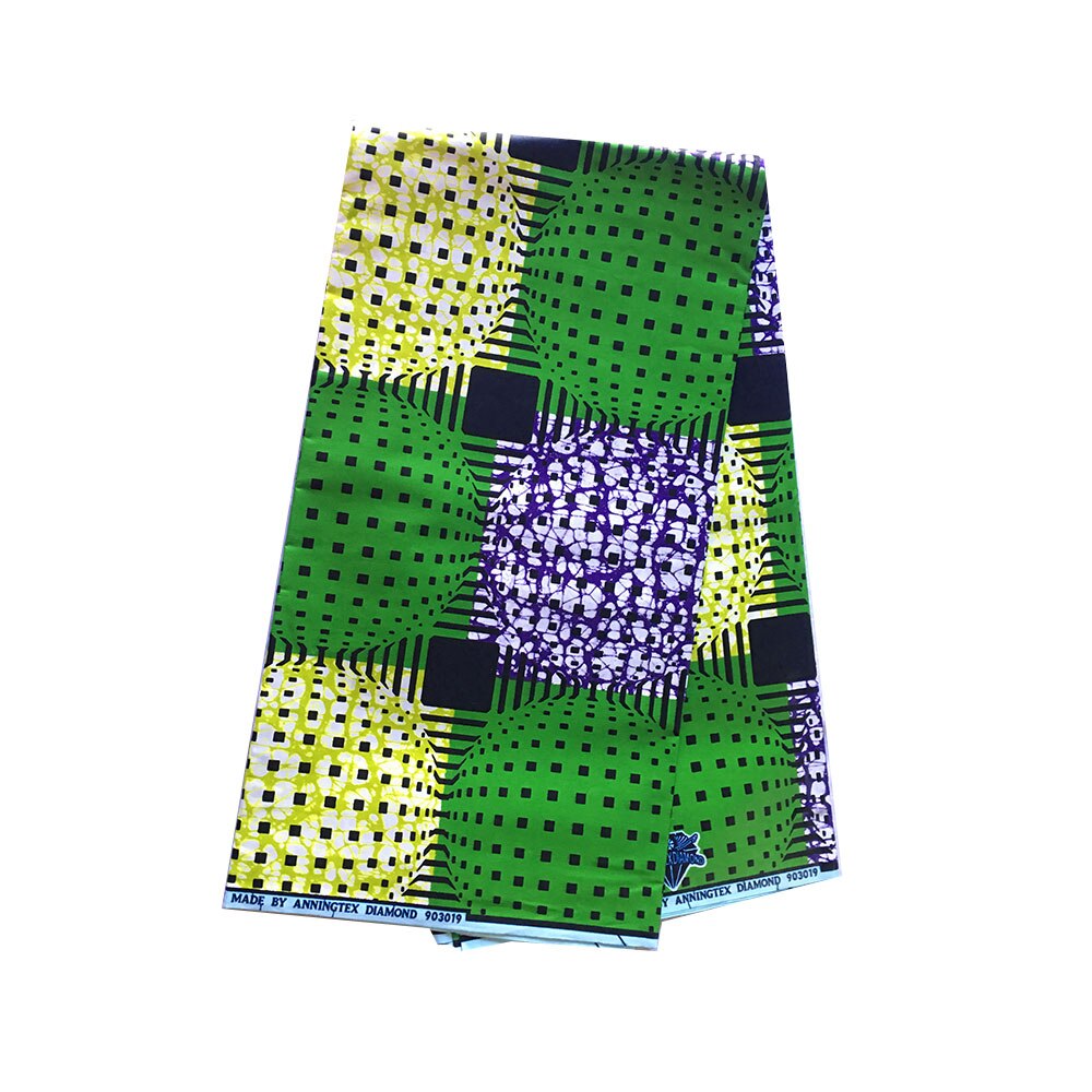 Afrikanische Wachs Stoff Wahre Echt Wachs 100% Baumwolle Block Drucken ankara Nigerian Wachs Stoffe für Kleid Pange 11,11 Preis: NNW-0018