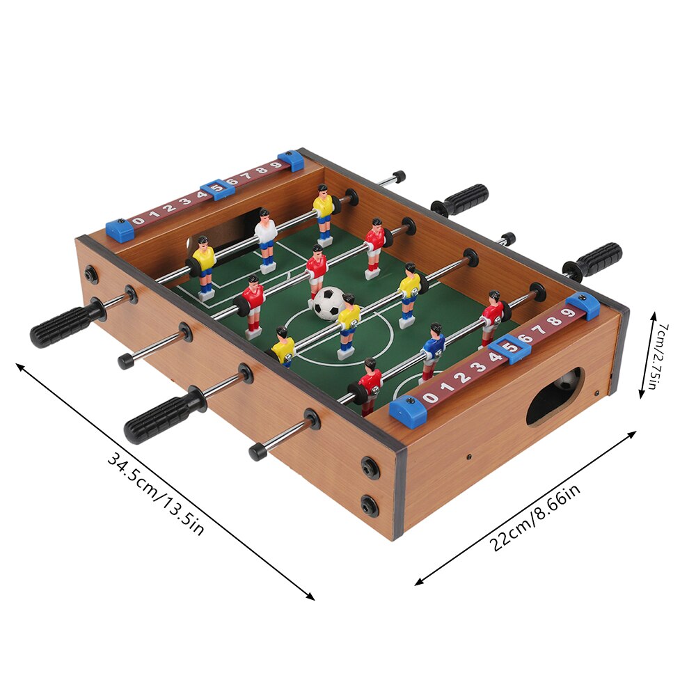 Mini Tabletop Foosball Game Table-Portable Football Soccer Game Set 2 People Pub Bar Party Board Game for Adults Children